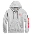 Legacy Full Zip Grey Sweatshirt