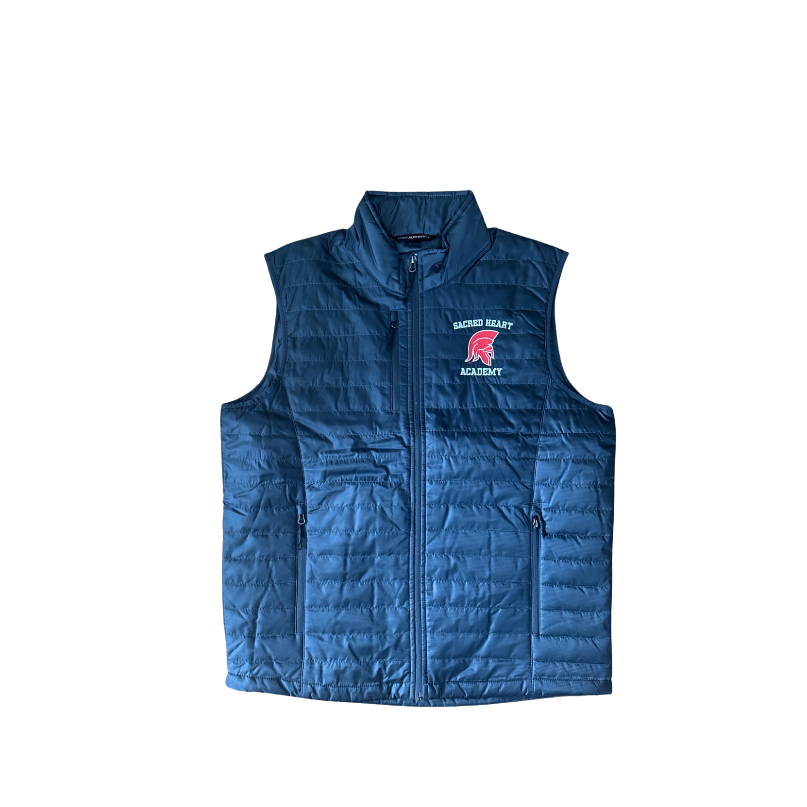 Men's Grey Puffer Vest