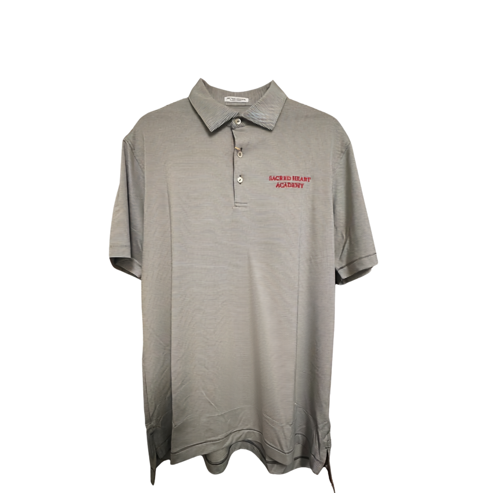 NEW! Men's Peter Millar Grey Golf Polo