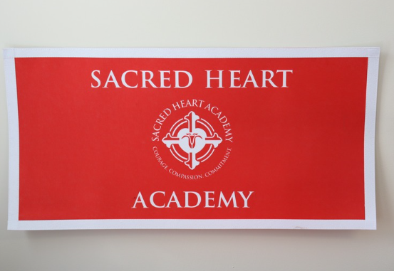 Sacred Heart Banner